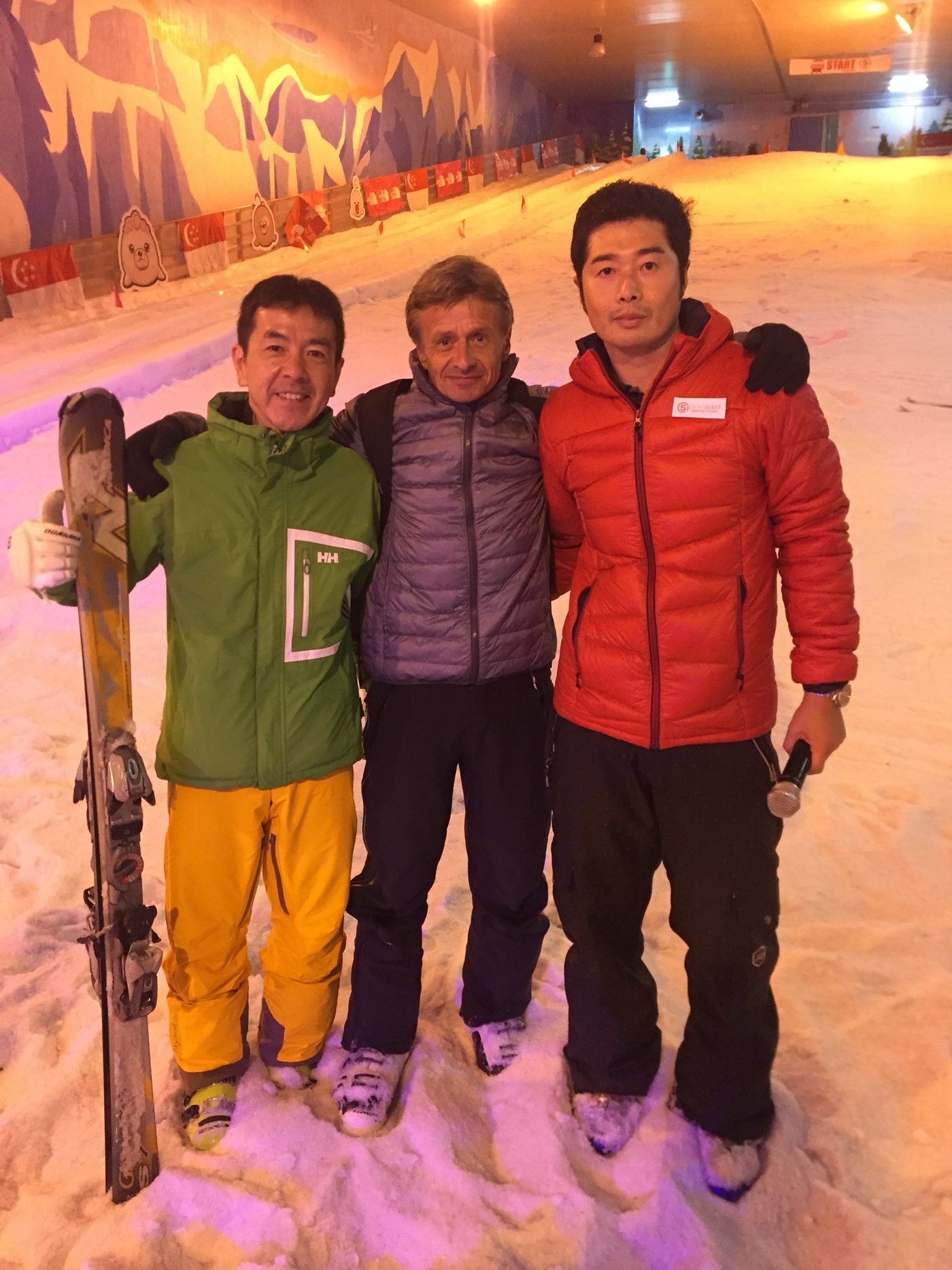 Ski instructors at a past Snow Open